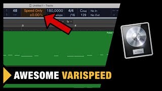 Varispeed is AWESOME in Logic Pro X Tutorial [upl. by Atiuqehs]