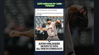 Verlander Strikeout Record [upl. by Slavin]