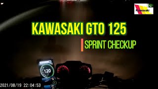 Kawasaki GTO 125  Sprint Checkup  Kawasaki Pakistan [upl. by Nnylodnewg]