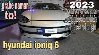 hyundai ioniq 6 2023 walk around electric car philippines [upl. by Gnud]