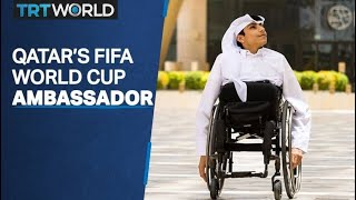 Who is Qatar’s FIFA World Cup ambassador Ghanim Al Muftah [upl. by Gilleod141]