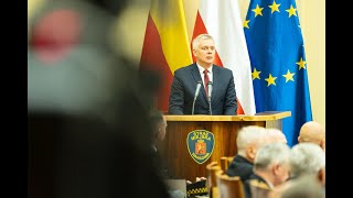 Konferencja „Straże Gminne i Miejskie jako element w systemie bezpieczeństwa państwa” [upl. by Osnofla]