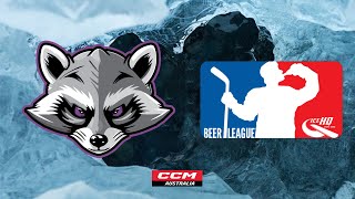 Trash Pandas VS SL Fiordlands  Div 7  7th September  IceHQ Beer League ice hockey [upl. by Akym]