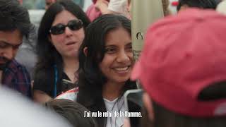 Le 24 juillet 2024 le relais de la flamme olympique est passé à Courbevoie [upl. by Ralyt]