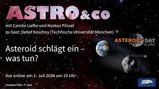 Asteroid schlägt ein – was tun [upl. by Kcirrem]