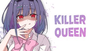 Nightcore  Killer Queen Lyrics [upl. by Stulin]