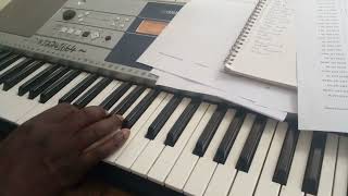 First Piano Lesson In Ondangwa Namibia [upl. by Landel676]