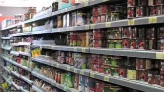 Carrefour Supermarket in Kiotari Rhodes Greece by GoToRhodescom [upl. by Neerak]