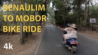 Goa 4K Benaulim to MoborCavelossim bike ride April 2023 [upl. by Gareth]