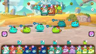 Axie infinity  god aqua nerfed [upl. by Ailelc]