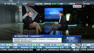 TVN CNBC Biznes w Sieci  Odc 29 Gdzie leżą fundamenty Twojego biznesu Gość Robert Kozielski [upl. by Frederica282]