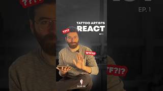 Tattoo Artists React 🔥💉 [upl. by Atiloj]