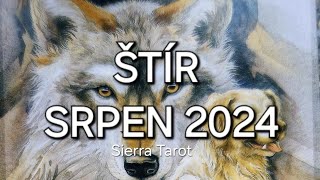 Výklad karet🃏ŠTÍR  SRPEN 2024🌼🌞🌸 [upl. by Aramit]