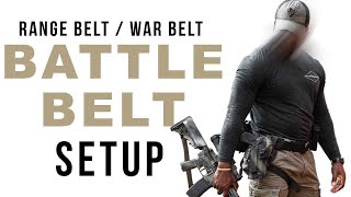 Battle Belt Set Up Top Things To Consider [upl. by Shelbi943]