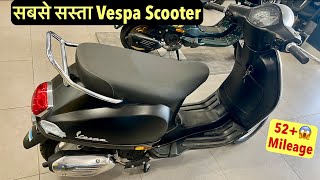 2024 Vespa ZX 125 Detailed Review🔥 Better Than Honda Activa [upl. by Lough]