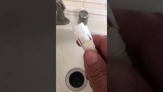 how to remove delta faucet spray hose [upl. by Eilrebmik]