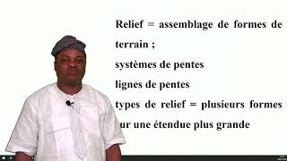 Géomorphologie structurale  Partie 1  Dr AGOÏNON Norbert [upl. by Katusha]