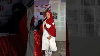 Qirat Competition  Aizah Khalid [upl. by Ahseekat]