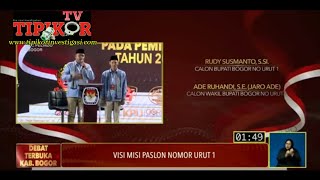 Visi dan Misi Calon Pasangan Bupati Bogor Untuk Paslon No1 Rudy Susmanto dan Ade Ruhandi Jaro Ade [upl. by Callum358]