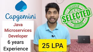 Capgemini Interview Experience  Java Microservices Developer [upl. by Olette905]