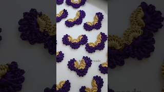 New Krosha Saree Kuchu Design  Double Color Bridal design For classes WhatsApp 70221 57753 [upl. by Reeba319]