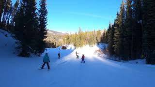 Keystone Ski Resort Top To Bottom Run [upl. by Eulaliah]