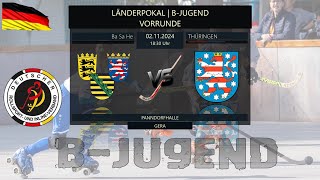 08 🏑 ROLLHOCKEY 🇩🇪 LÄNDERPOKAL  VORRUNDE  SG BSH vs Thüringen [upl. by Everson]