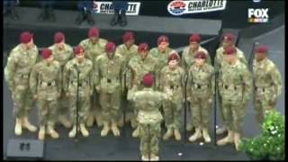 The Star Spangled Banner US Army 82nd Airborne Division AllAmerican Chorus 052916 [upl. by Reteip]