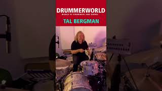 Tal Bergman SHORT Solid Funk Groove talbergman drummerworld [upl. by Gulgee]