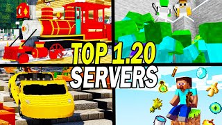 Top 10 BEST Minecraft Servers to Join 2024 121 [upl. by Lacie810]