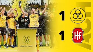 AC Horsens 1  1 Hvidovre IF  29 maj [upl. by Daye35]