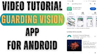 Guarding Vision App How to Setup Guarding Vision App for Android Devices [upl. by Luhar]