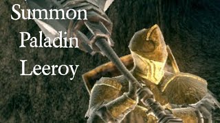 Summon Paladin Leeroy and Shortcut to Pinwheel  The Catacombs DARK SOULS REMASTERED DarkSouls [upl. by Plume]