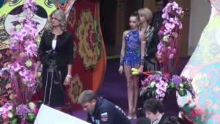 Аверина Арина булавы ГранПри Москва 2014 GrandPrix Moscow [upl. by Rayle838]