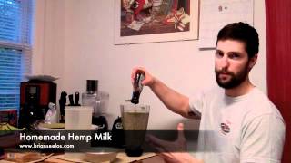 Homemade Hemp Milk [upl. by Esidnak222]