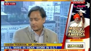 Shashi Tharoor backs PM Modi in US [upl. by Flip]