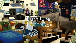 The Best Brand New Interior Design Furniture Mods for Minecraft 2024 [upl. by Nazar]