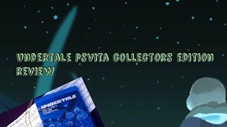 Undertale psvita collectors edition review [upl. by Ycnej]