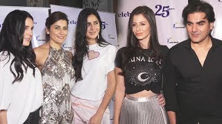 Katrina Kaif Isabelle Arbaaz With Girlfriend At Yasmin Karachiwala 25 Years Of Fitness Training [upl. by Gentilis400]