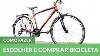 Como escolher e comprar uma Bicicleta [upl. by Arrekahs]