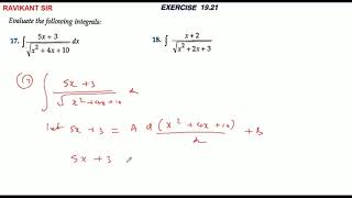 Evaluate the following integrals integrate 5x  3sqrtx  2  4x  10 dx [upl. by Mctyre41]