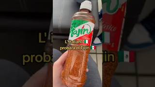 Italiano prueba el Tajín 🔥😂 [upl. by Berkly]