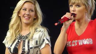 Anything Could Happen  Taylor Swift and Ellie Goulding  Red Tour  August 23 2013 [upl. by Grindlay]