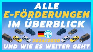 🔌 Alle EMobilitätsförderungen in Deutschland im Check  BAFA THG Entgeltumwandlung KFZSteuer [upl. by Dodge]