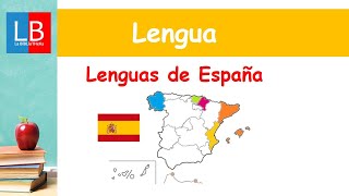 Las LENGUAS de España para niños ✔👩‍🏫 PRIMARIA [upl. by Nirahs507]