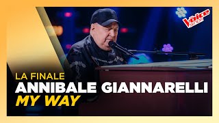 Annibale Giannarelli  “My Way”  Finale The Voice Senior Italy  Stagione 2 [upl. by Abie289]