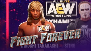 AEW Fight Forever  Hiroshi Tanahashi  AEW Fight Forever Mods [upl. by Bond]