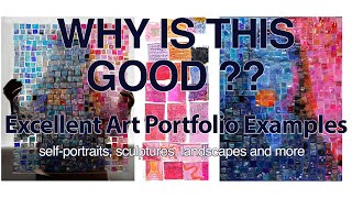 Why Is This Good Accepted Art Portfolio Examples amp WHY theyre Good [upl. by Assenay]