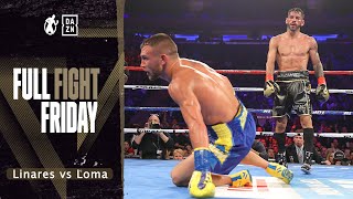 Full Fight  Jorge Linares vs Vasyl Lomanchenko El Nino De Oro Goes Into The Matrix FREE [upl. by Ahsitaf]