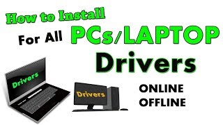 How to Download and Install Drivers after Windows Format [upl. by Nortal]